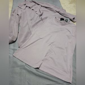 New York & Company shirt set